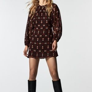 ZARA PRINT DRESS